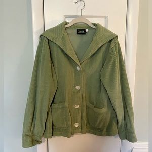 Big Bud Press Green Corduroy Sailor Jacket